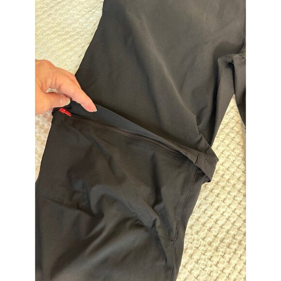 Men’s Eddie Bauer pants 34 x 32 black zip off to shorts - Picture 4 of 10